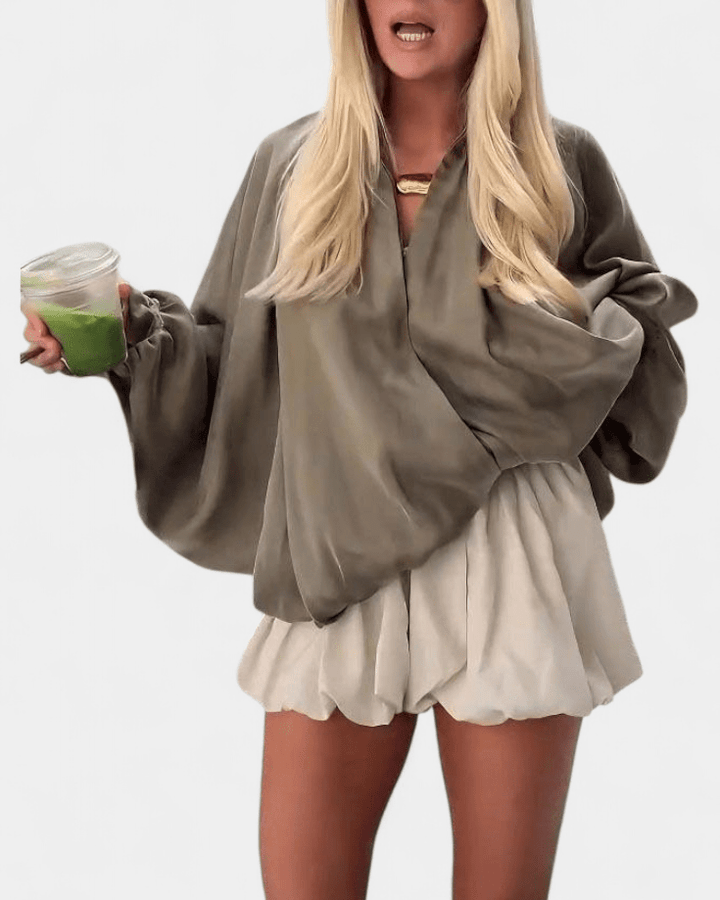 Maude - Jacket in Olive Green