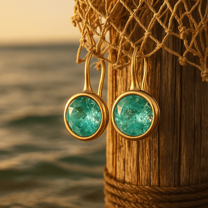 Sea drop earrings