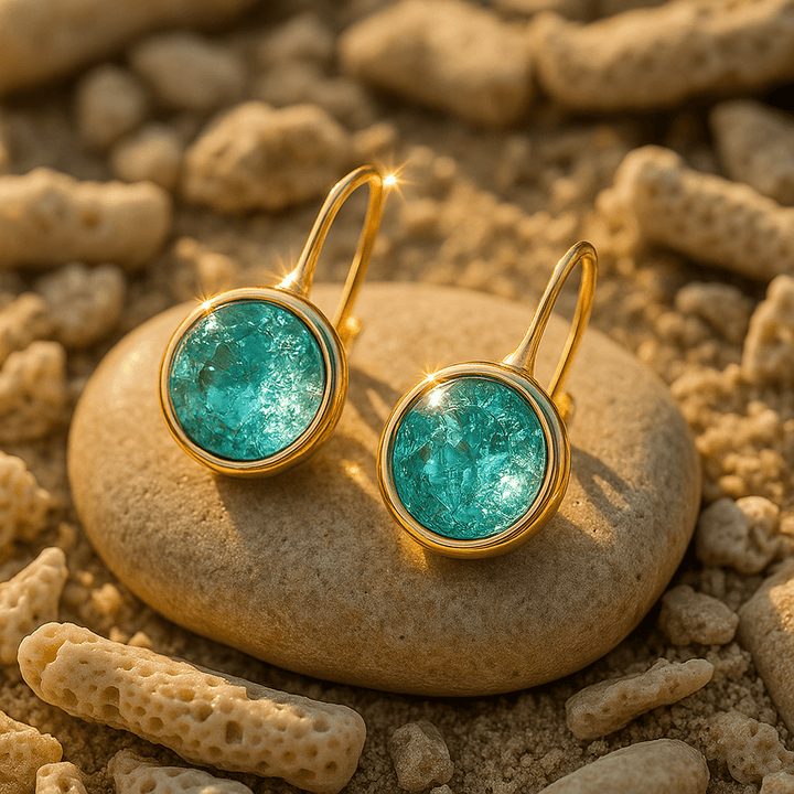 Sea drop earrings