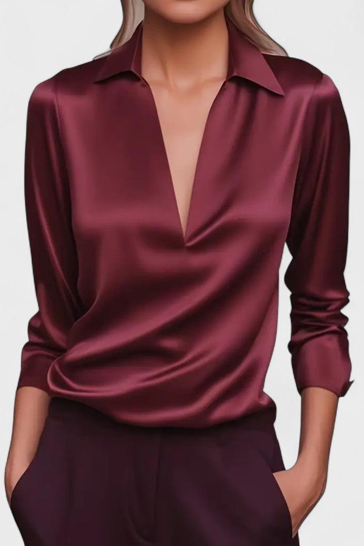 Nádia - Premium V-neck Blouse