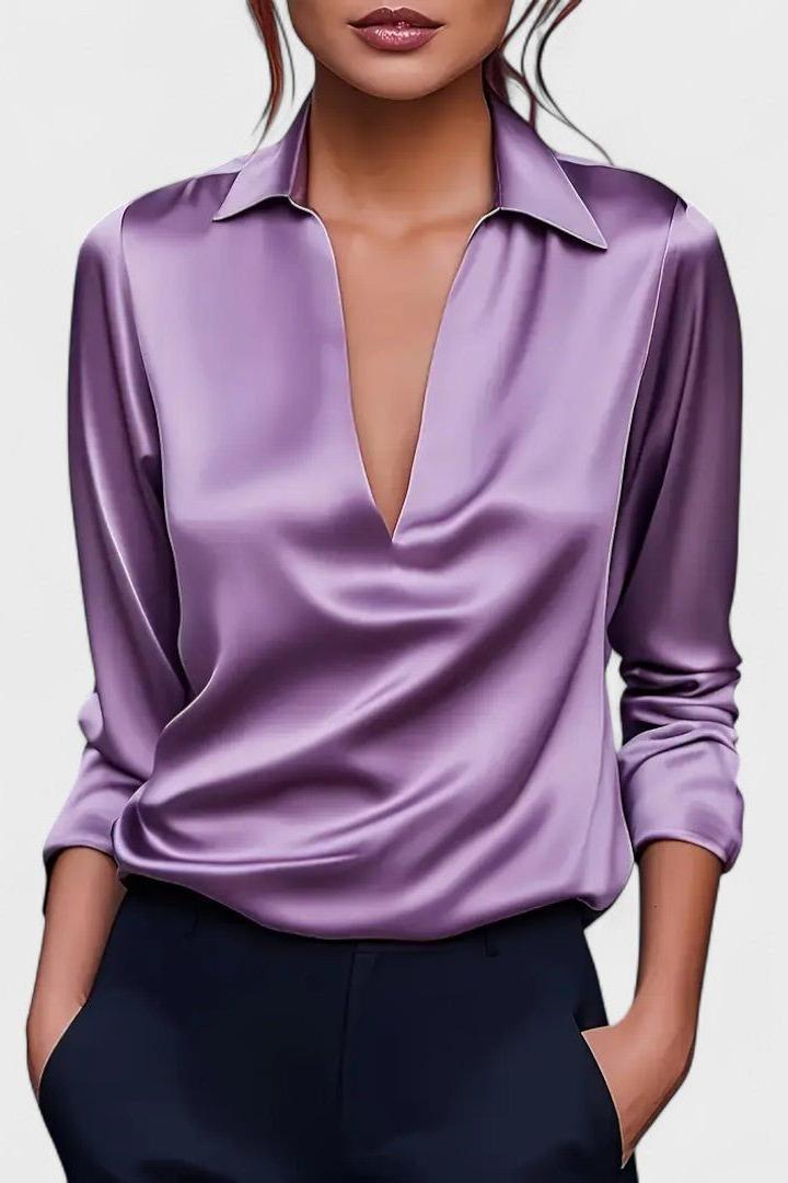 Nádia - Premium V-neck Blouse