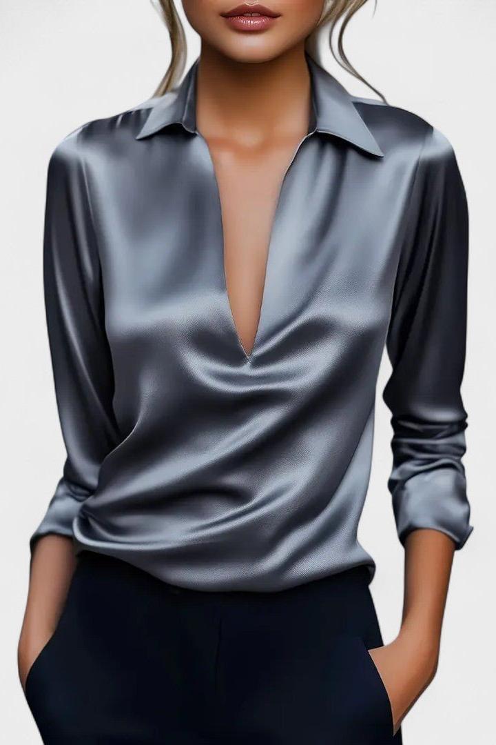 Nádia - Premium V-neck Blouse