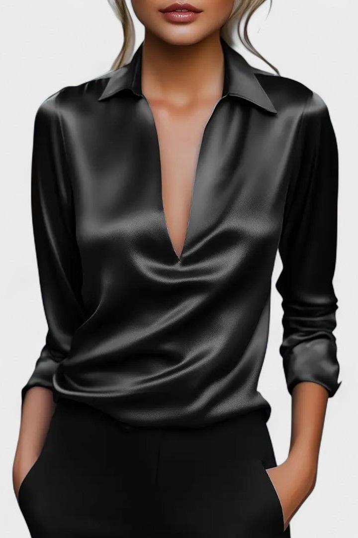 Nádia - Premium V-neck Blouse