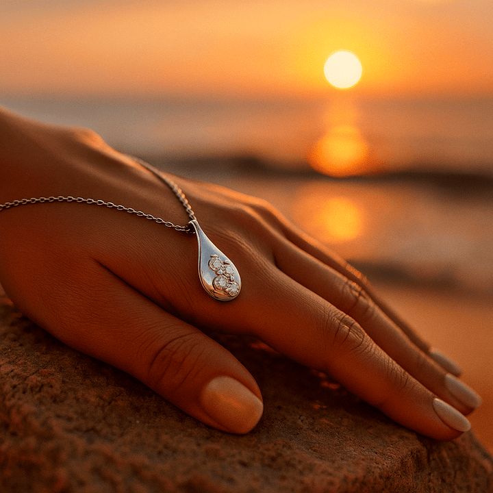 Earrings made of 925 silver