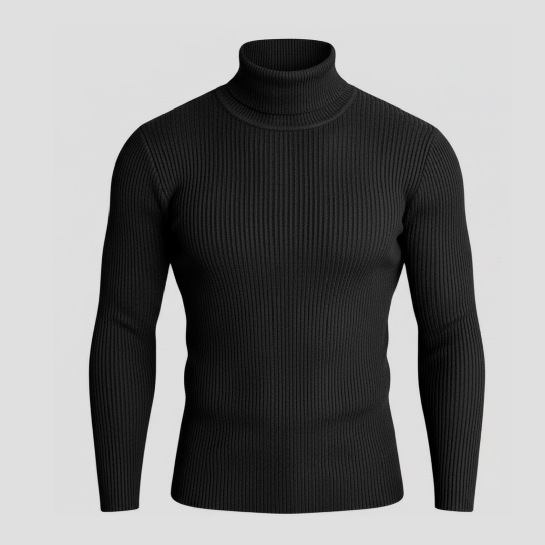 Ethan | Knitted Turtleneck Sweater
