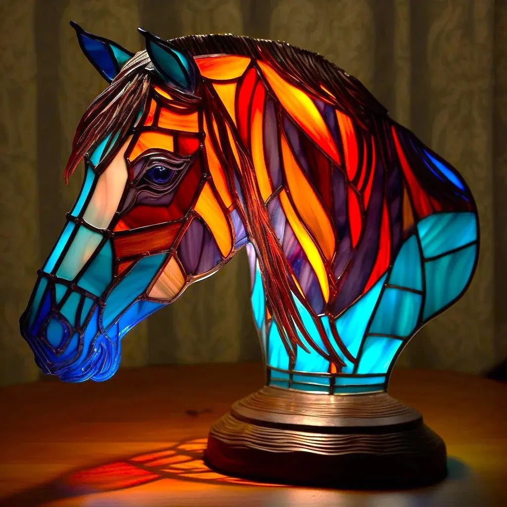 Pupuce – Magica Lampada da Tavolo in Vetro Colorato