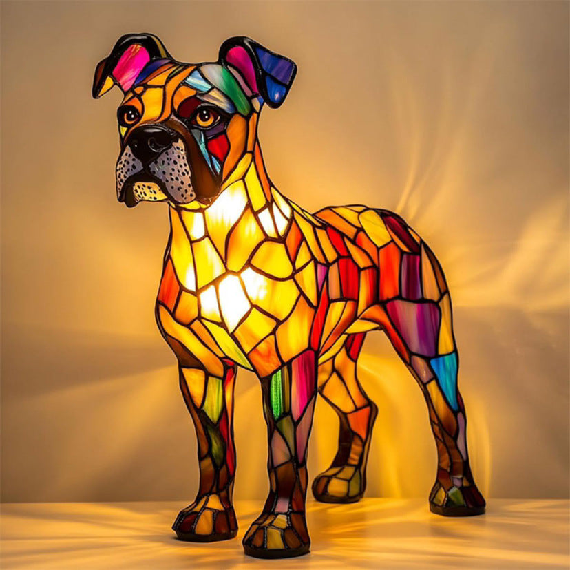 Gaston – Magic Lamp for Dogs in Colored Glass