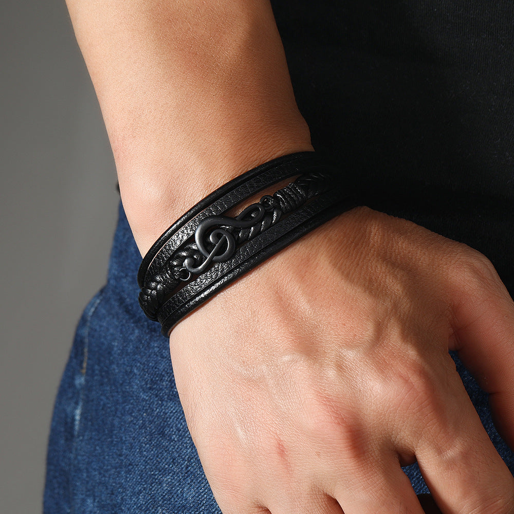Rhythmo – Leather Bracelet for Music Lovers
