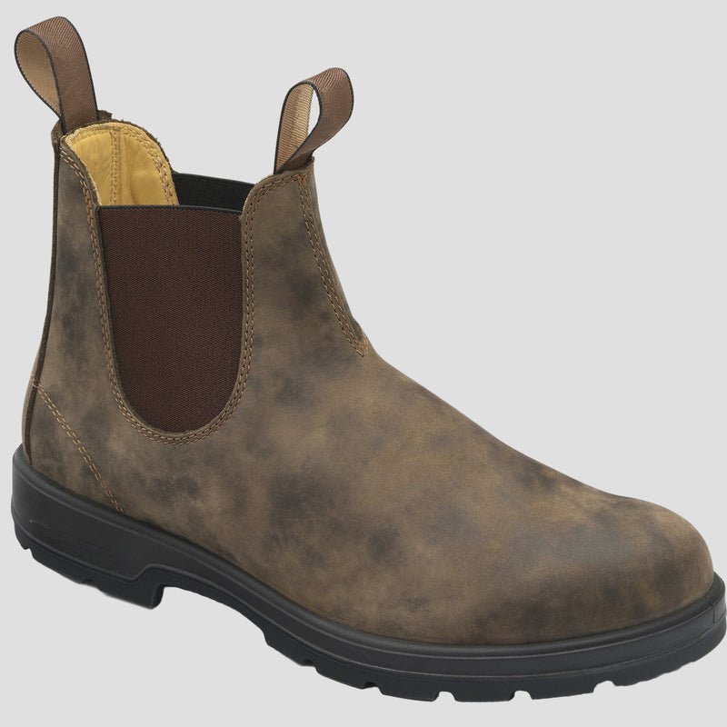 Mason |  Leather Chelsea Boots with Pull Loop