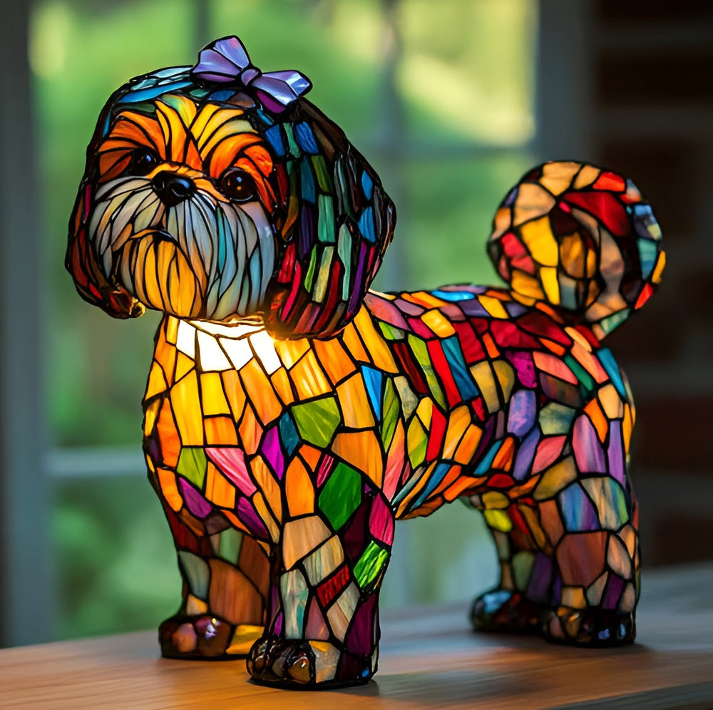 Mimine – Magic Lamp for Dogs in Colored Glass