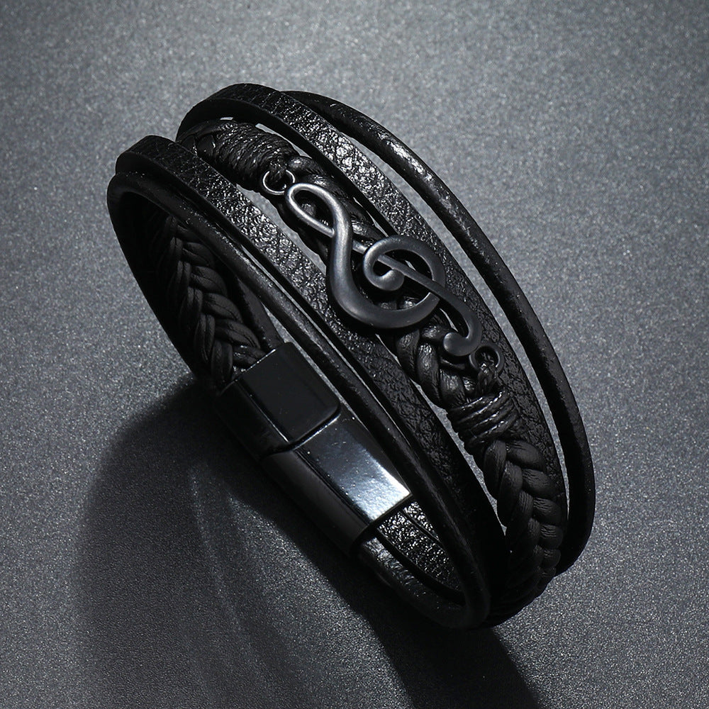 Rhythmo – Leather Bracelet for Music Lovers