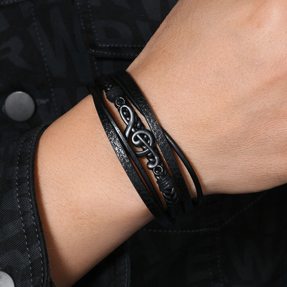Rhythmo – Leather Bracelet for Music Lovers