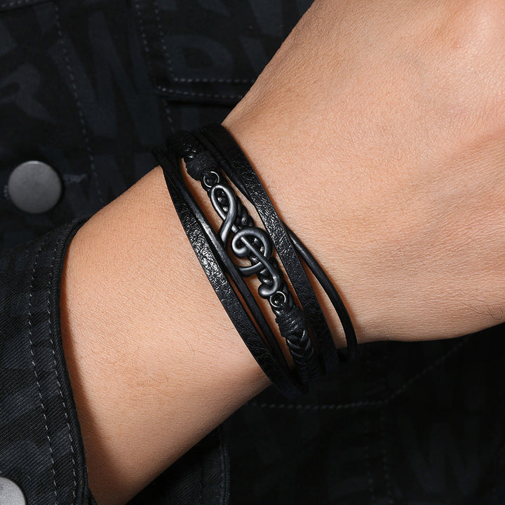 Rhythmo – Leather Bracelet for Music Lovers