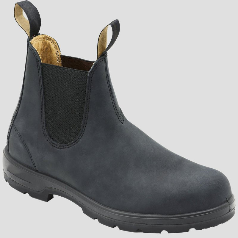 Mason |  Leather Chelsea Boots with Pull Loop