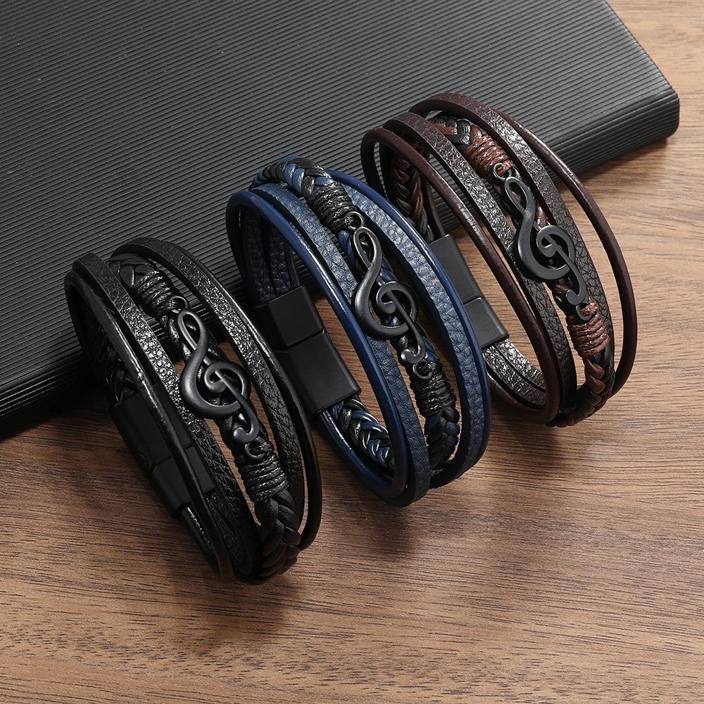 Rhythmo – Leather Bracelet for Music Lovers