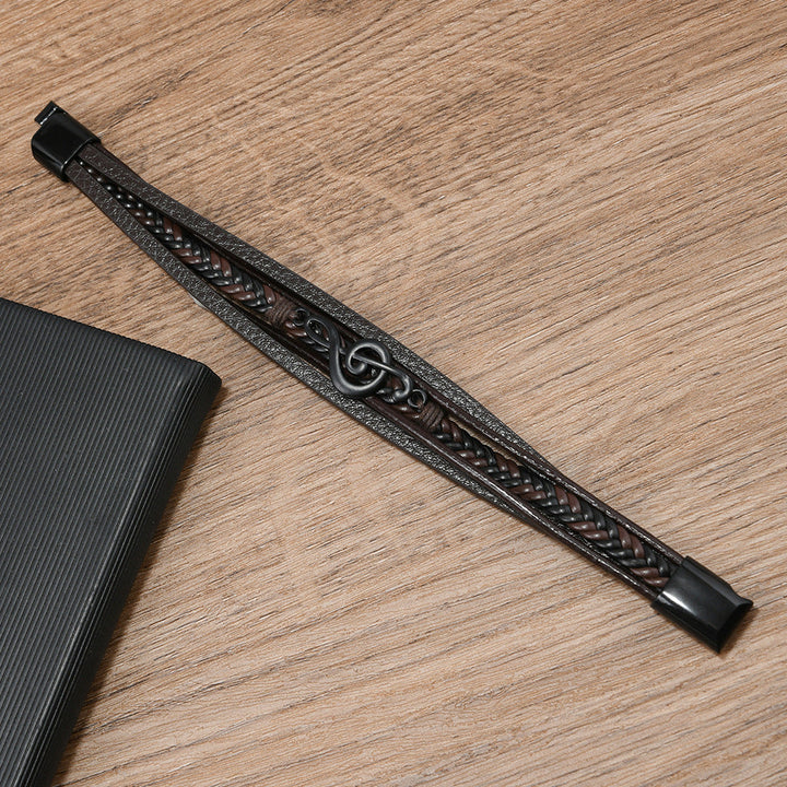 Rhythmo – Leather Bracelet for Music Lovers