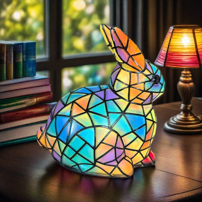 Lapinou – Magico Colored Glass Rabbit Lamp