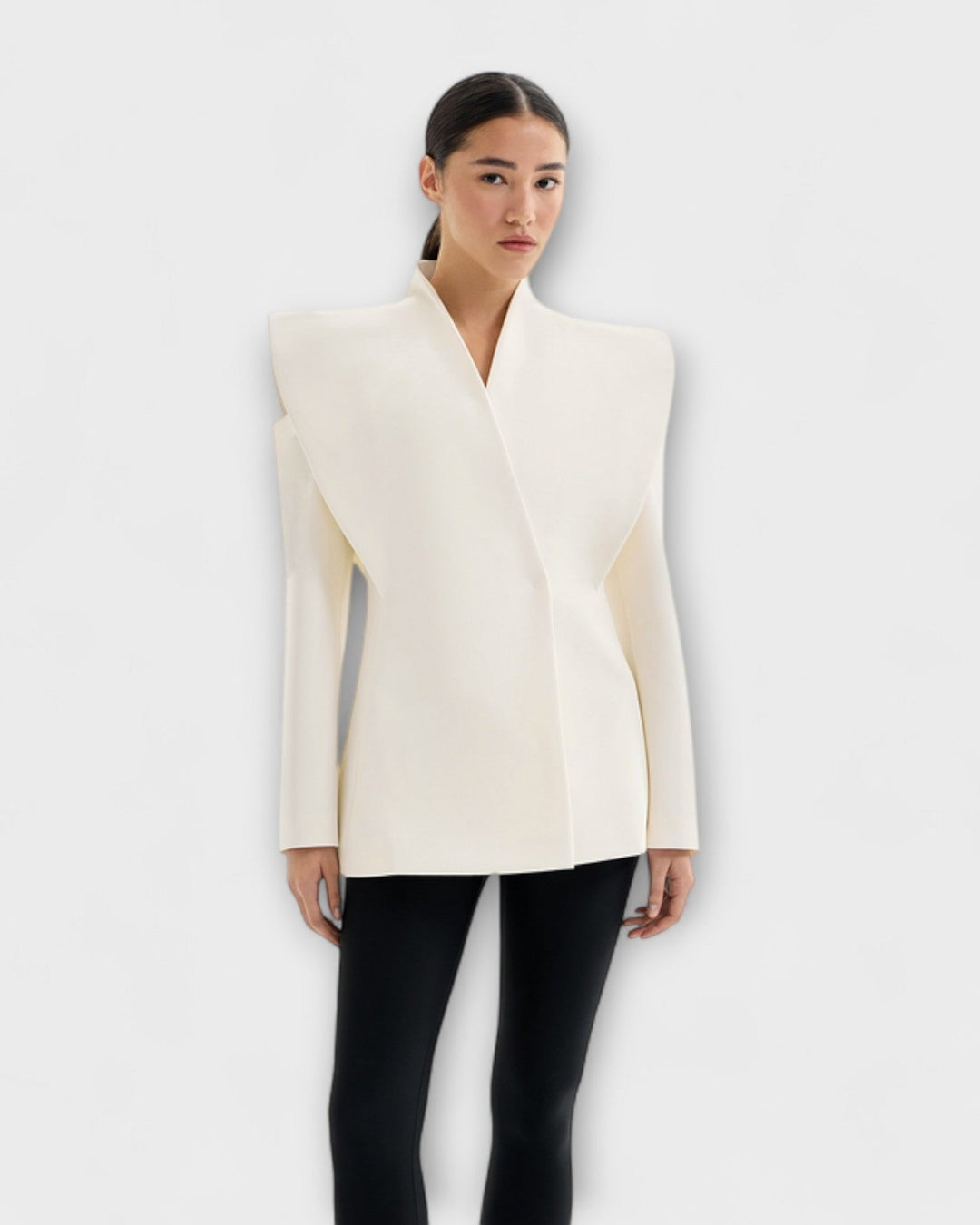 Open-front blazer