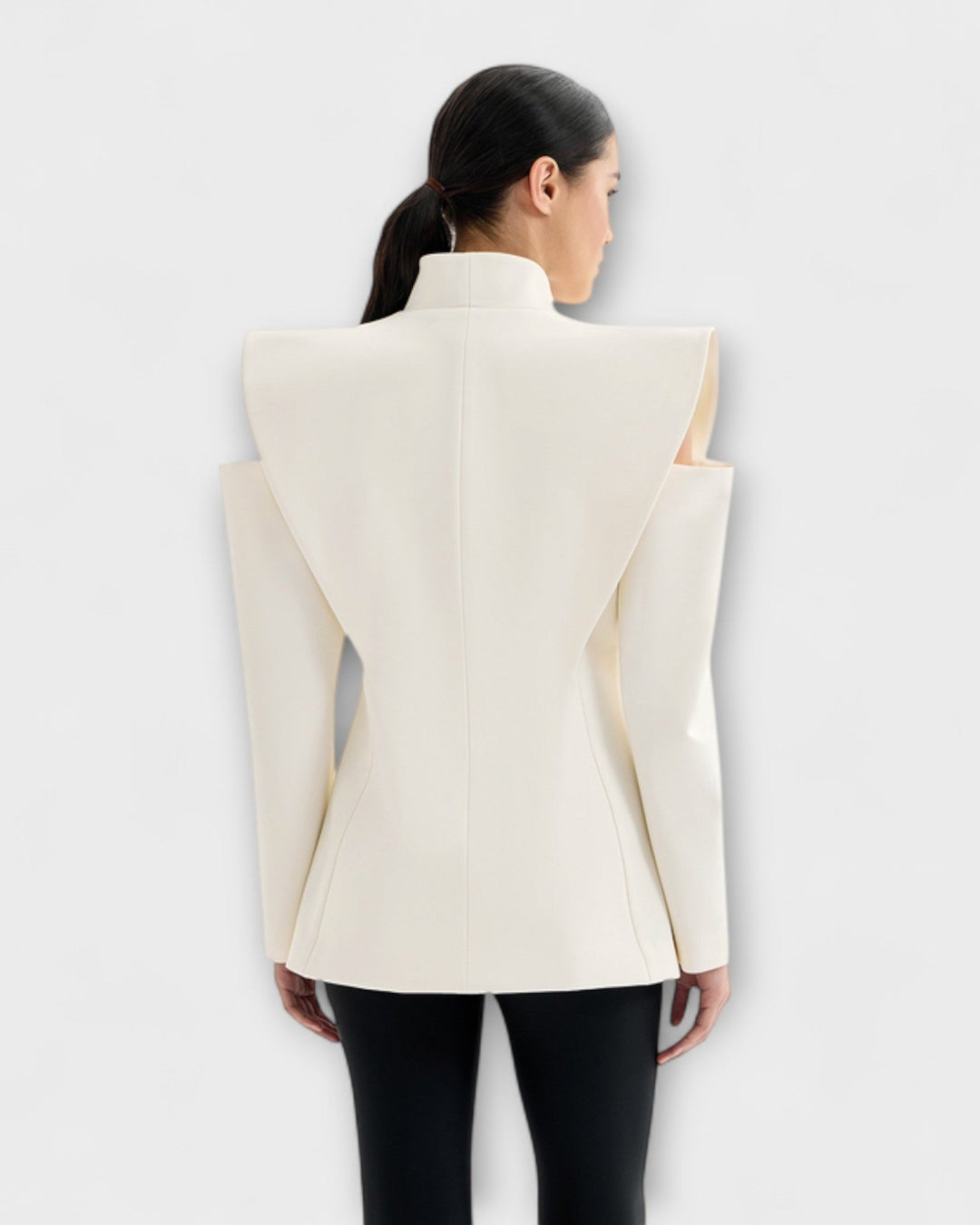 Open-front blazer
