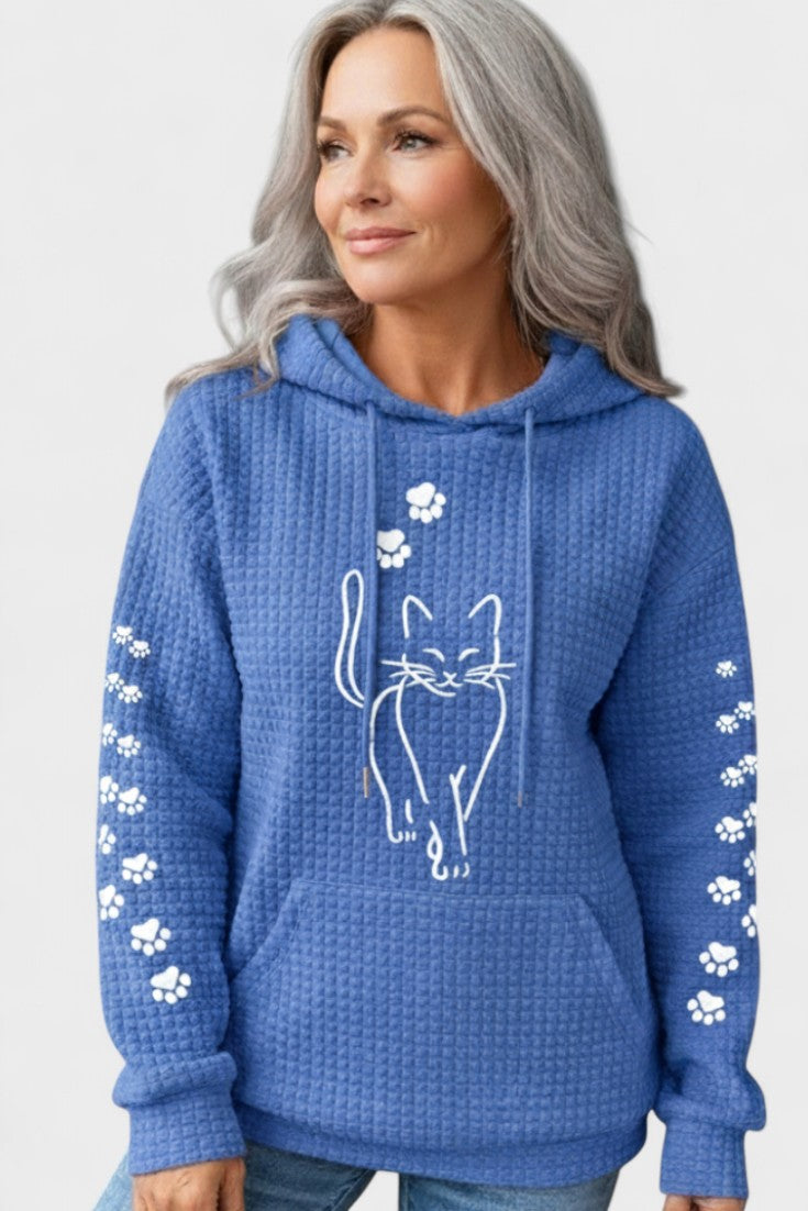 Tereza™ | Warm hoodie with a hood