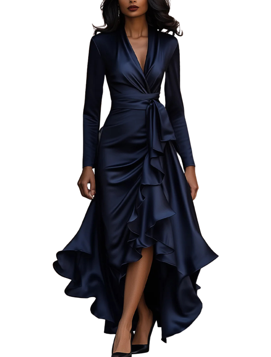 Sofia – Satin Maxi Dress