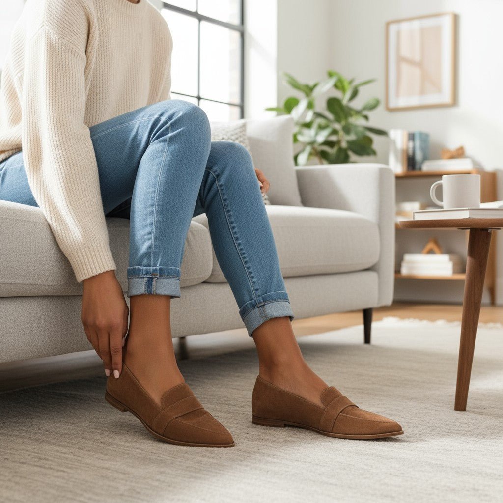 Rosa™ | Orthopedic Leather Moccasins