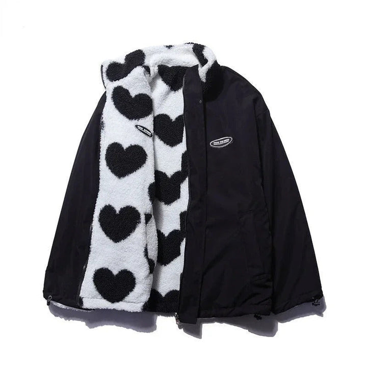 FIONA™|REVERSIBLE HEARTS JACKET