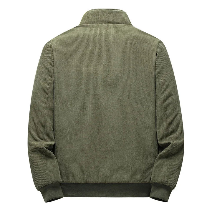 Udo | cord jacket with fleece lining
