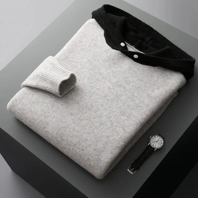 Pure Merino Wool Franco Hoodie