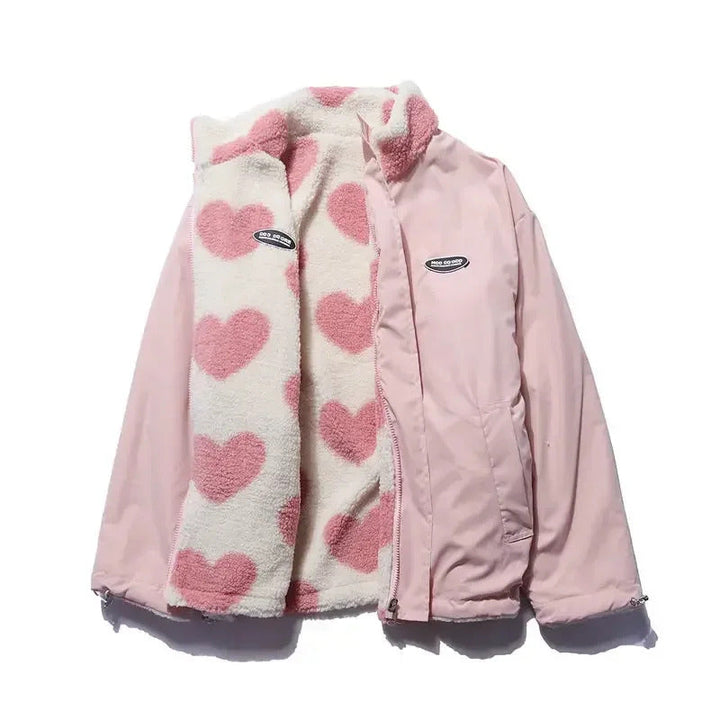 FIONA™|REVERSIBLE HEARTS JACKET
