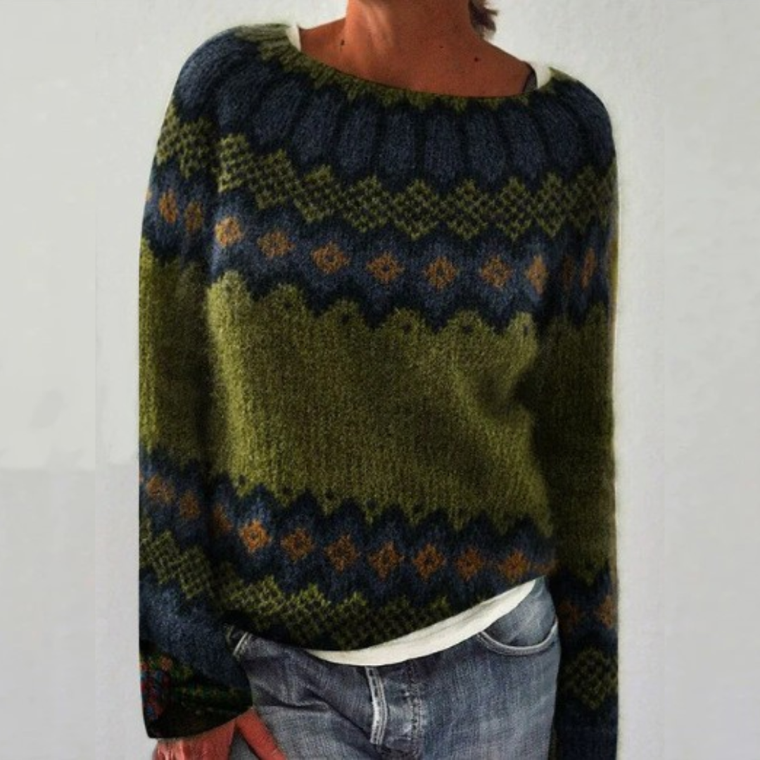 Anita | Comfy Retro Sweater