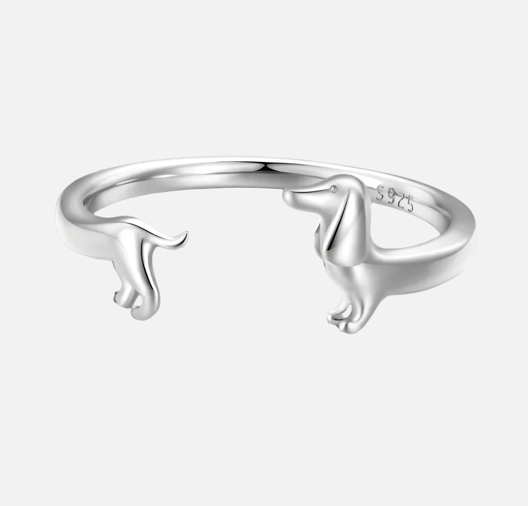 Wraparound Ring Dachshund - For the love of your puppy