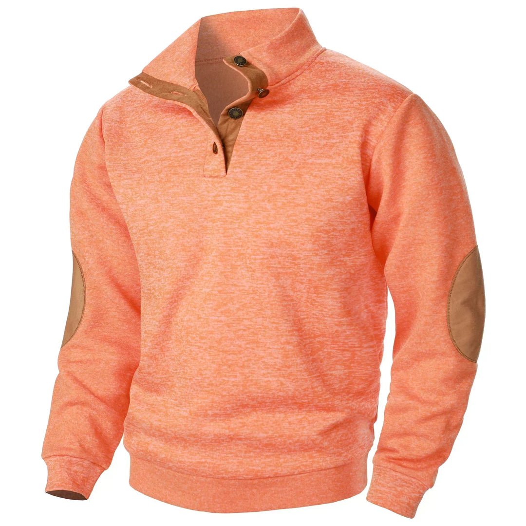 Griffin | Refined Half-Zip Accent Pullover