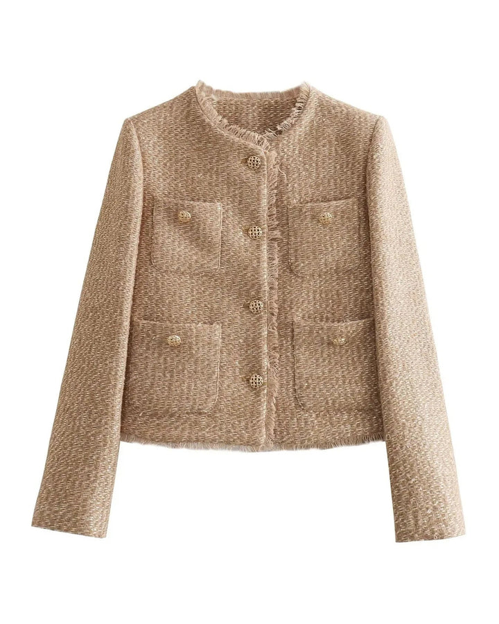 Slavenka - Chic Beige Coat