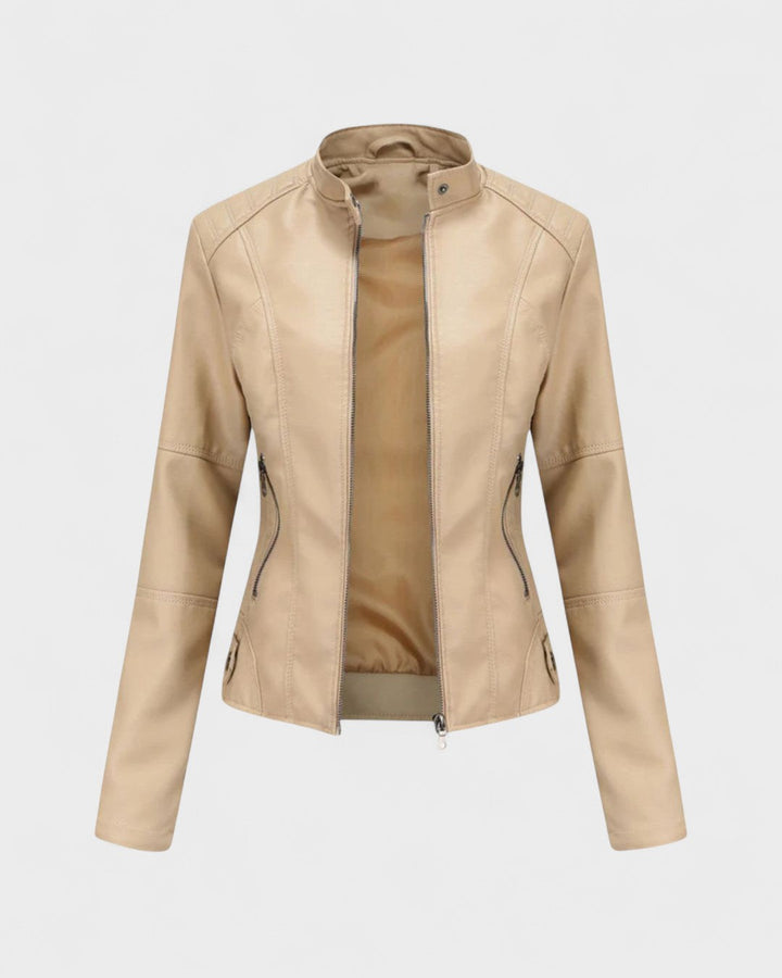 Sophia Rento leather jacket