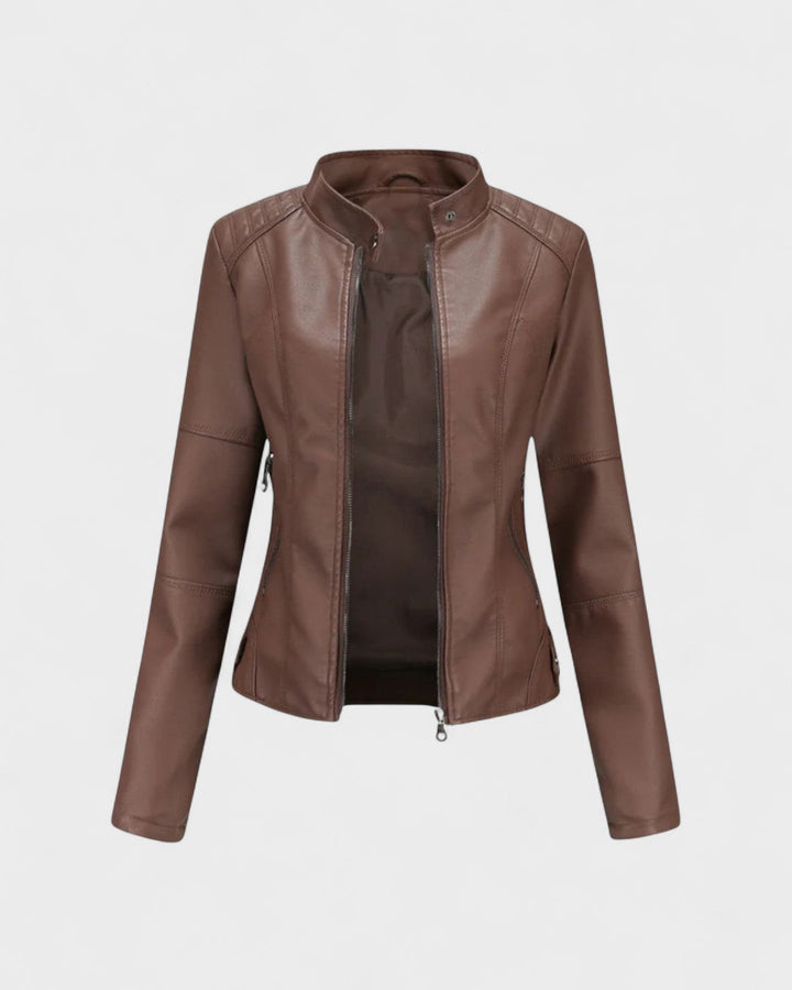 Sophia Rento leather jacket