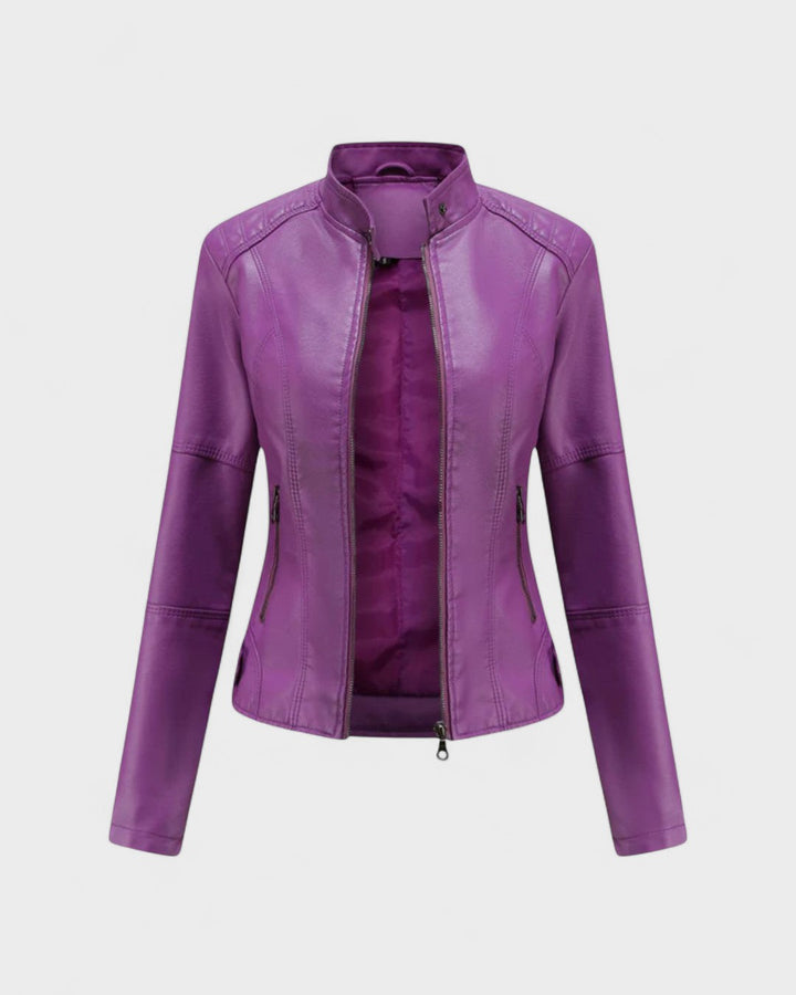 Sophia Rento leather jacket