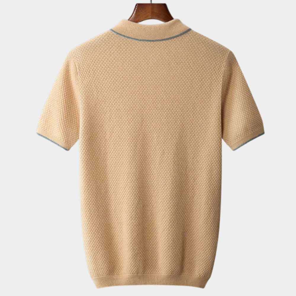 Luxury Cashmere Knit Polo