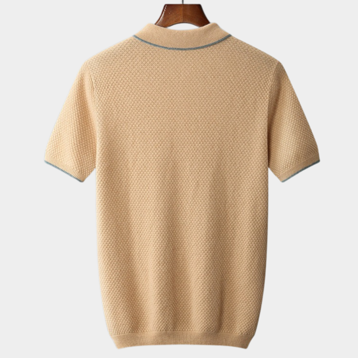 Luxury Cashmere Knit Polo