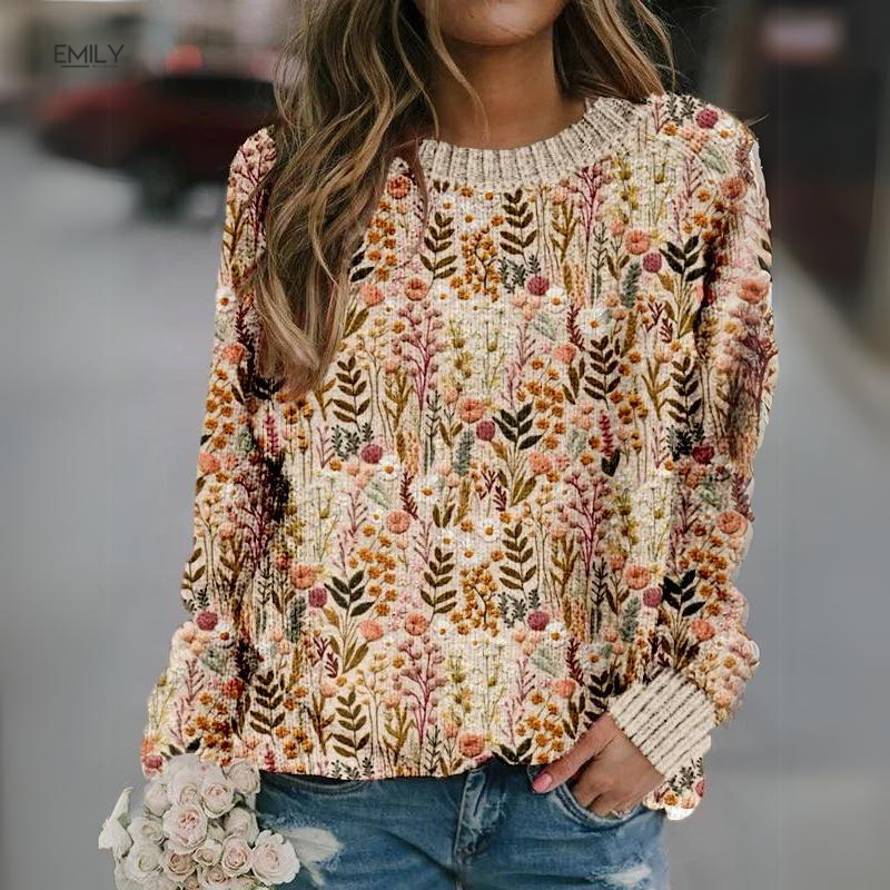 Jena | Comfortable Retro Sweater