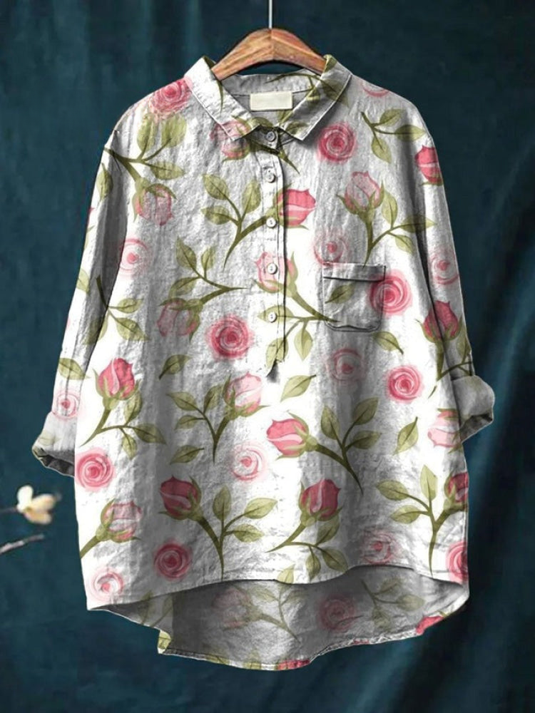Rosalie | Garden Shirt Blush