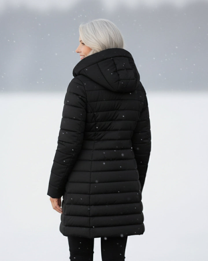 Claire | Puffer Coat Double-Layered in Fleece