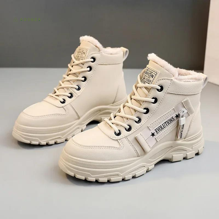 Anne | High Boots with Fleece Lining