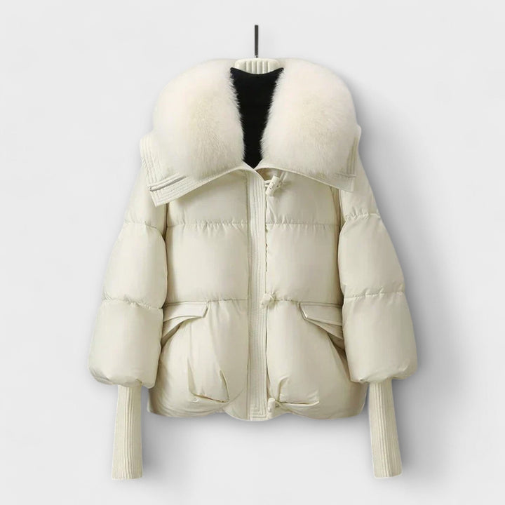 Lusina - Elegant Jacket with Fur