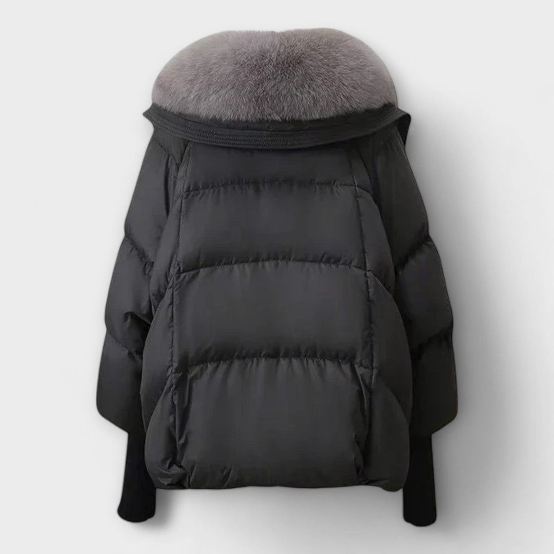 Lusina - Elegant Jacket with Fur
