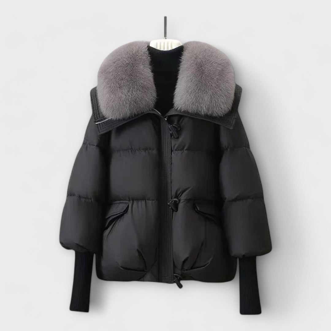Lusina - Elegant Jacket with Fur