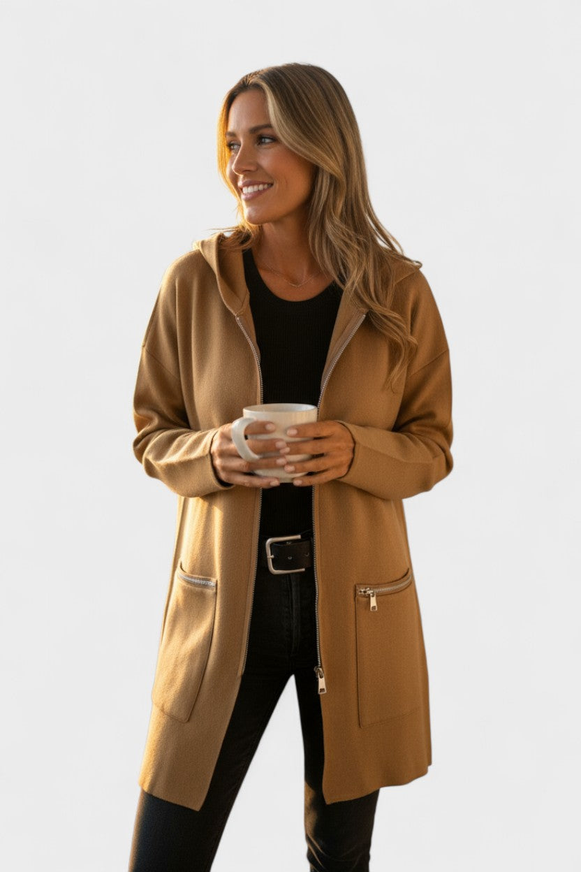 Veslina™ | Stylish Zip Sweater