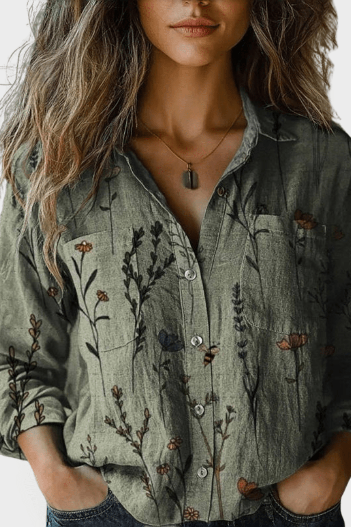 Vintage floral shirt