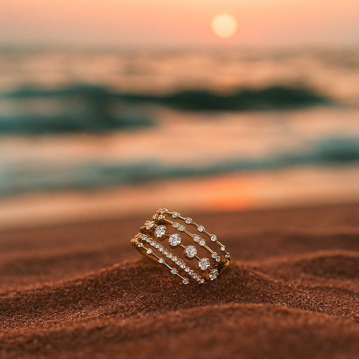 Gold rings