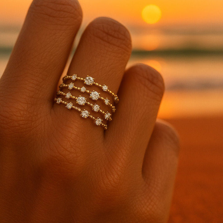 Gold rings
